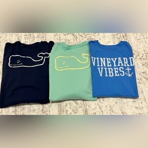 Boys Vineyard Vines Long Sleeve Tee Bundle (3) VGUC – XL/18